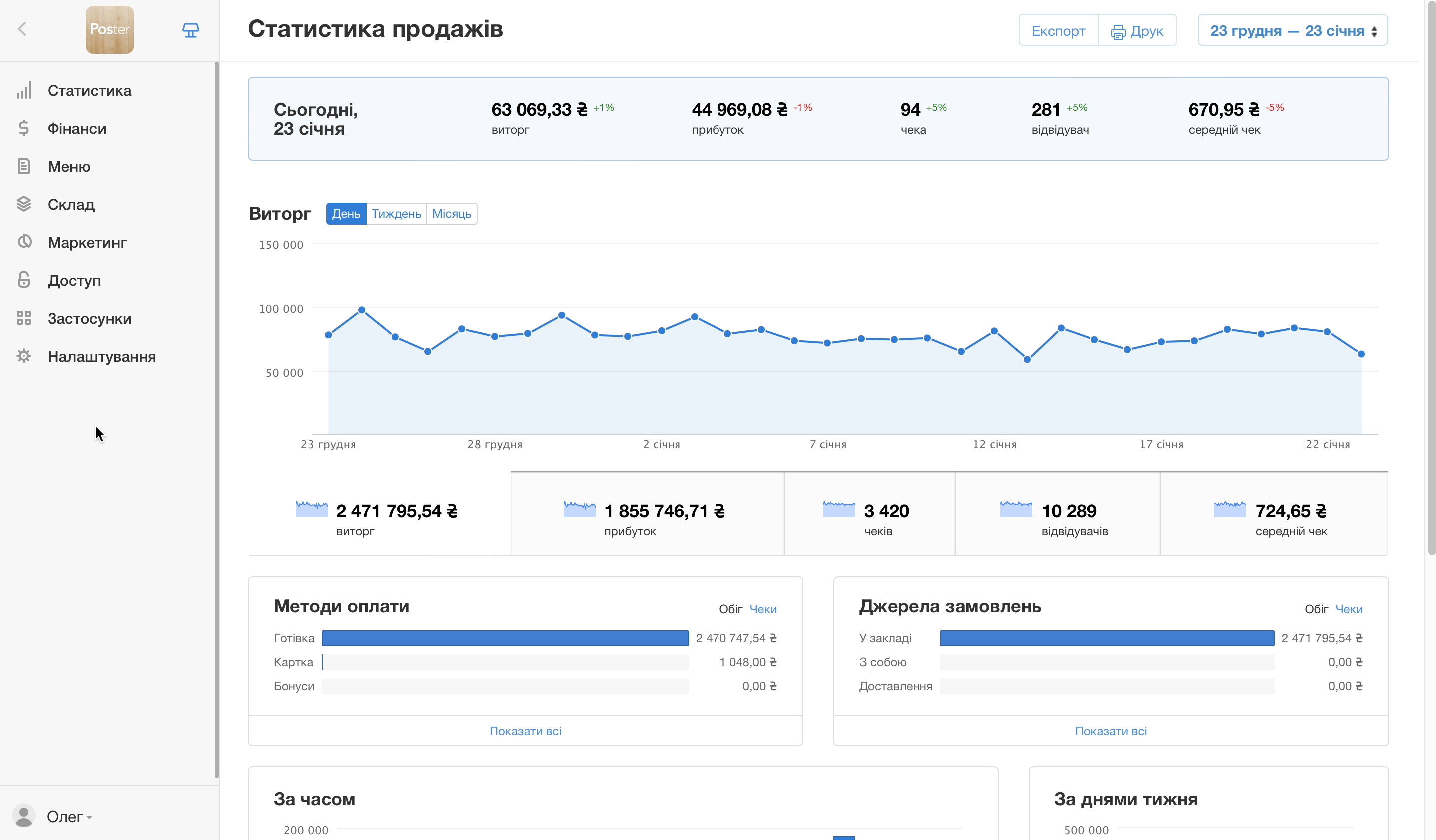 Як видалити застсоунок в Poster