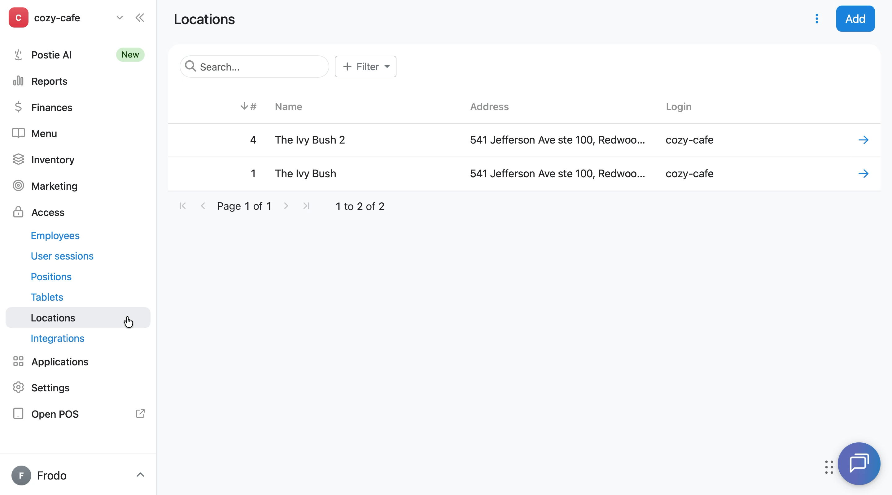 How to restore a deleted location