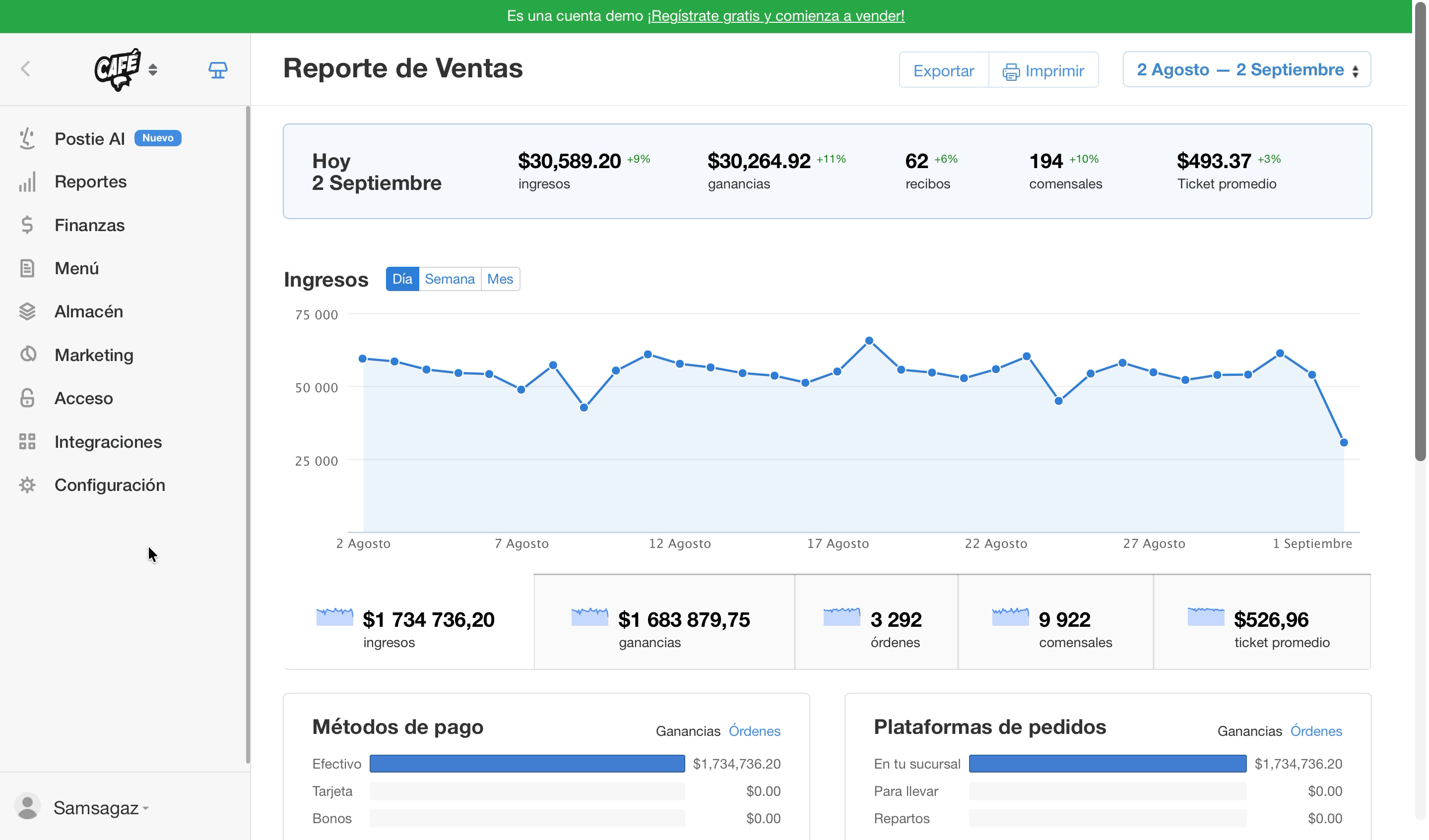Para agregar un empleado-