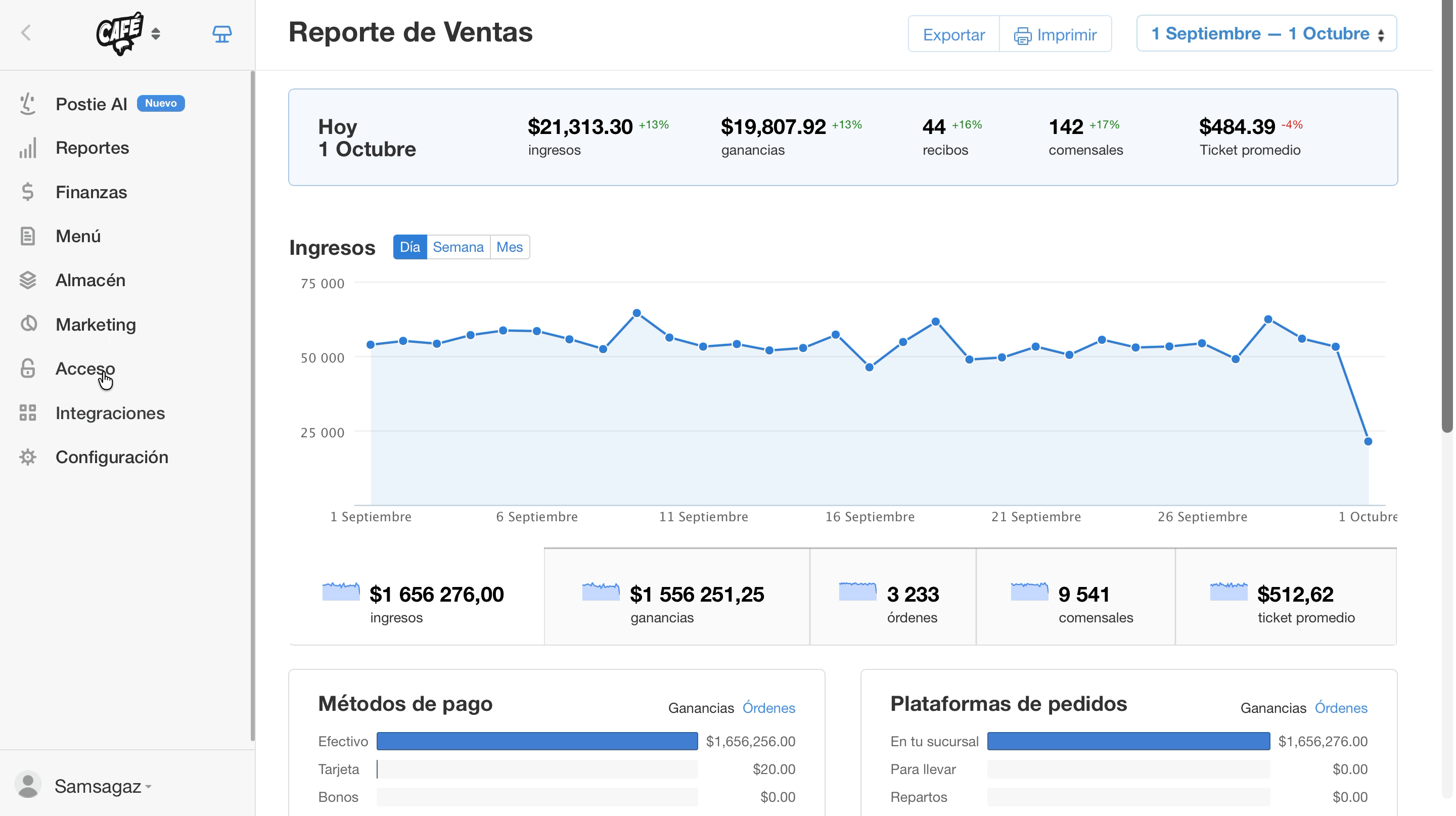 Para agregar un programa de descuento por fidelización